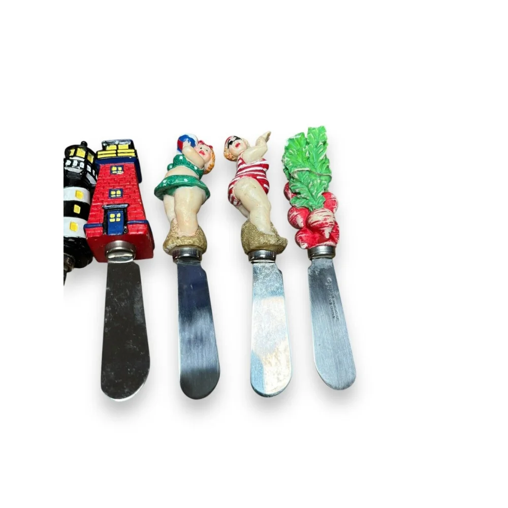 Random Vintage Boston Warehouse Lighthouse, beach Volleyball & Radish Spreaders